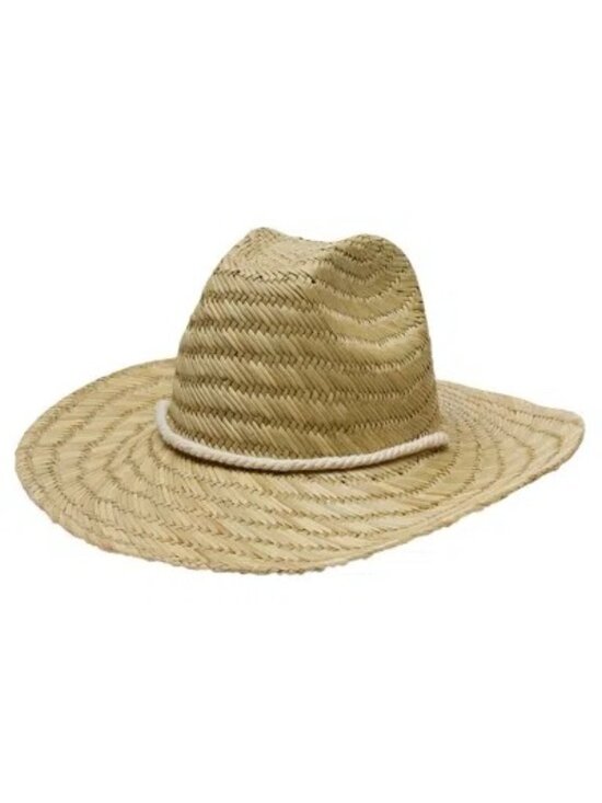 Wyeth Kai Straw Cowboy Hat in Natural New Womens Beach Garden Beach main image 6
